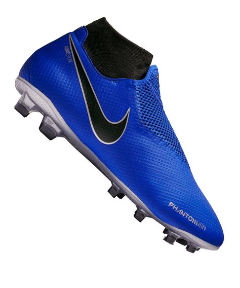 Blaue Fußballschuhe 